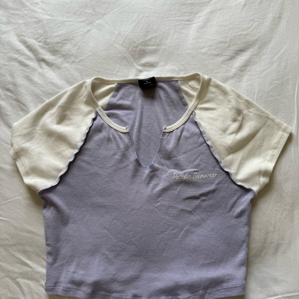 PacSun Purple Baby Tee